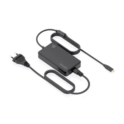 Aisens Cargador Portátil GaN USB-C/PD 100W con Cable de 1.80m - Negro