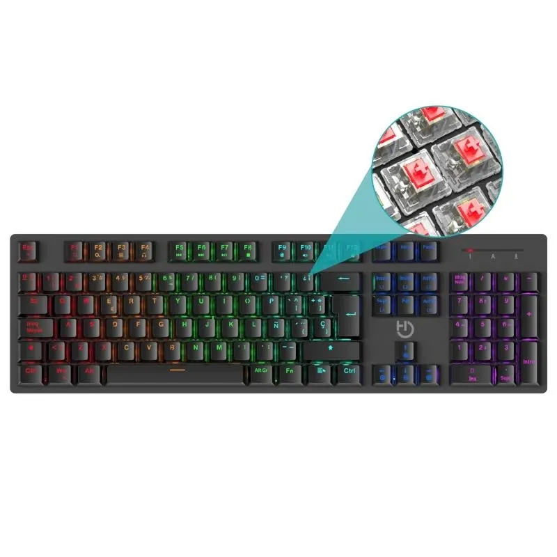 Hiditec Teclado Gaming Gk400 Mecanico