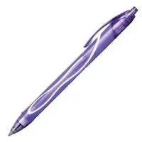 Bic Gel-Ocity Quick Dry Bolígrafo Retráctil 0.7mm Tinta de Gel Color Violeta