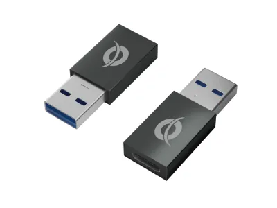 Conceptronic Adaptadores USB 3.0 Tipo A Macho a USB-C Hembra - 2 Unidades