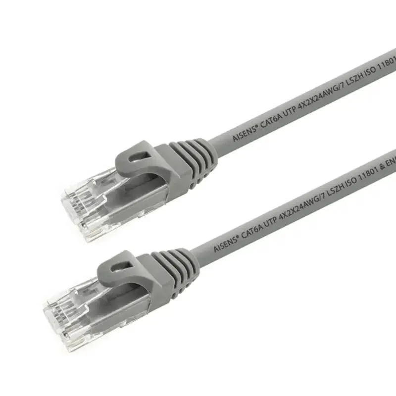 Aisens Cable De Red RJ45 LSZH Cat.6 UTP AWG24 Blanco 25 cm