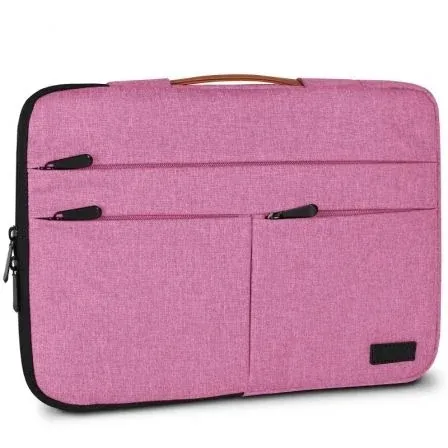 SUBBLIM Funda Air Padding 360 Sleeve 15,6" Rosa