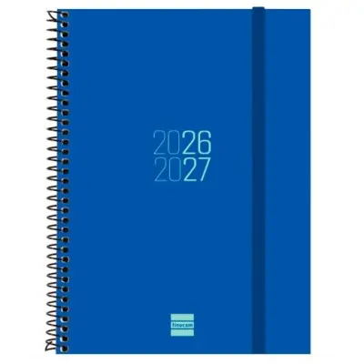 FINOCAM AGENDA ESPIR PARA ESTUDIANTES ESPIRAL E10-155X212MM SVH AZUL CURSO 2026-2027
