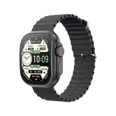 XO M11 Ultra Smartwatch 2,01" Pantalla Cuadrada BT NFC Multideporte Control de Oxígeno Negro