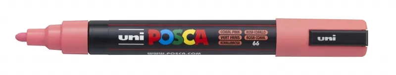 POSCA PC-5M Marcador Rosa Coral Punta Bala 1,8-2,5 mm