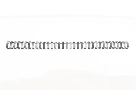 Gbc Wirebind Pack De 100 Espirales Para Encuadernacion De Alambre 11Mm A4 - Para 34 Orificios - Hasta 100 Hojas - Profesional Duradero Flexible - Color Negro