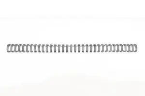 GBC Wirebind Pack de 100 Espirales para Encuadernacion de Alambre 11mm A4 - Para 34 Orificios - Hasta 100 hojas - Profesional Duradero Flexible - Color Negro