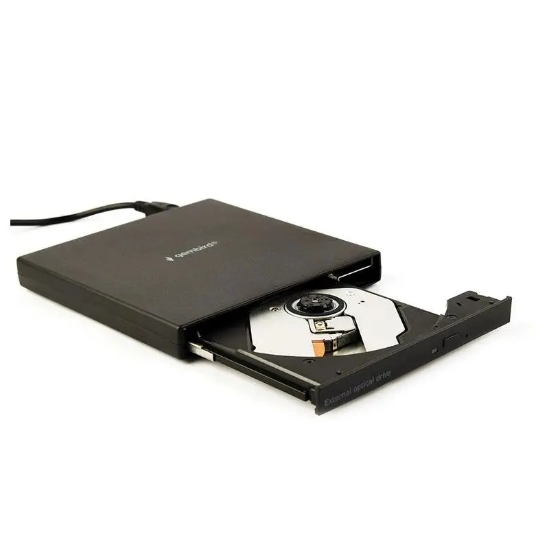 Gembird DVD±RW USB Negro - Unidad de Disco Óptico Externa