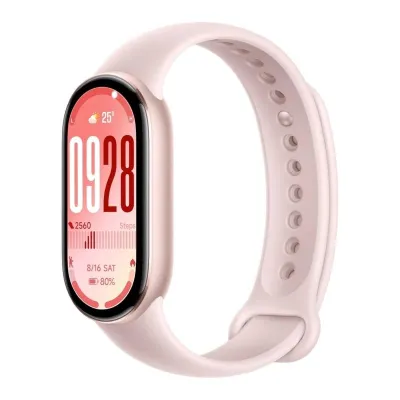 Xiaomi Smart Band 10 Pulsera Inteligente Rosa - Pantalla AMOLED 1.72", 1500 Nits, 150 Modos Deportivos, Monitor SpO2 y Ritmo Cardiaco, Resistente 5ATM