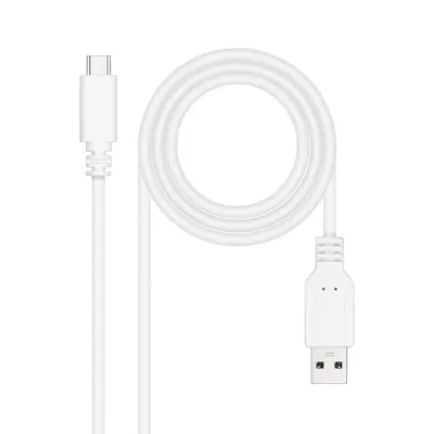 Nanocable Cable USB 2.0 3A USB-C a USB-C 3M Blanco
