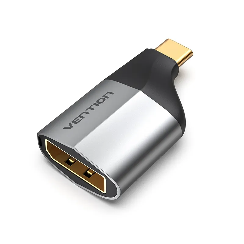 Vention Adaptador USB-C Macho a DisplayPort Hembra - Gris