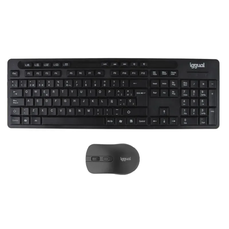 Iggual Kit Teclado Ratón Inalámbrico Wmk-Business2