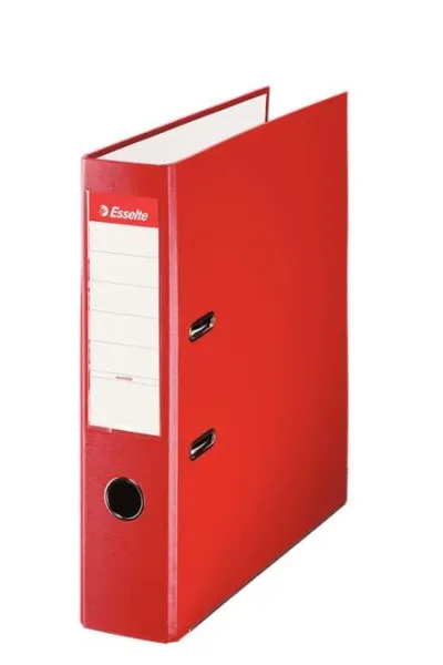 Esselte Archivador de Palanca Folio 75mm 500 Hojas Color Rojo