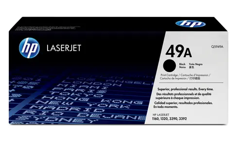 HP Toner Negro LaserJet 49A Compatible con 1160, 1320, 3390, LBP 3300, CRG 708