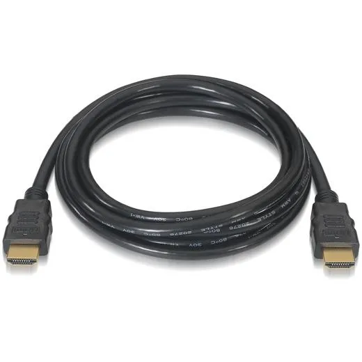 Aisens Cable Hdmi V2.0 Premium Alta Velocidad Hec 4K@60Hz 18Gbps A/M - A/M Negro 1,5M