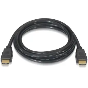 AISENS CABLE HDMI V2.0 PREMIUM ALTA VELOCIDAD HEC 4K@60HZ 18GBPS A/M - A/M NEGRO 1,5M
