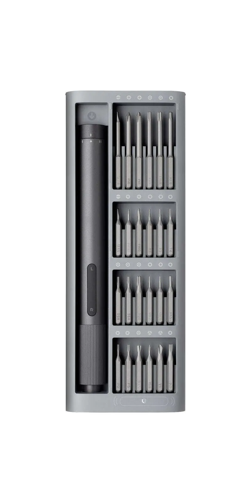 Xiaomi Mi Electric Precision Screwdriver Destornillador Electrico De Precision Usb-C - 2 Velocidades - 24 Puntas De Destornillador - Contenedor De Almacenamiento Magnetico