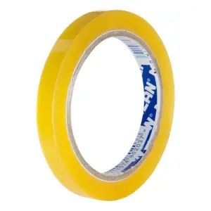 Milan Cinta Adhesiva Transparente 12mm x 66m Color Amarillo