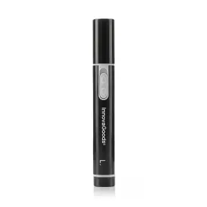 Innovagoods Trimpen Cortapelos para Nariz y Oreja - Velocidad 15000rpm - Inalambrico - Facil Limpieza - 1.4x11.3cm - Color Negro y Gris