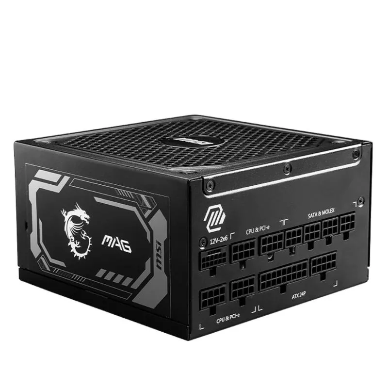 Msi Fuente Alimentación Mag A1250Gl 1250W 80+ Gold