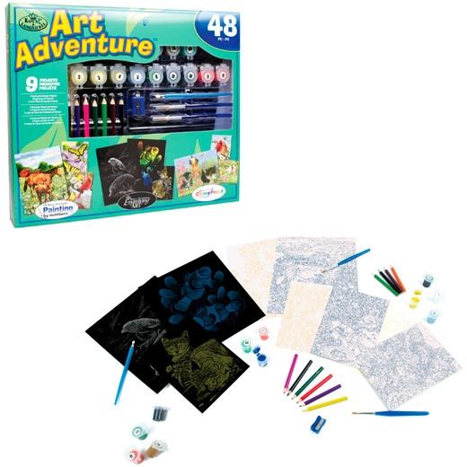 Royal Langnickel Juego De Arte Adventure Super Value 9 Proyectos