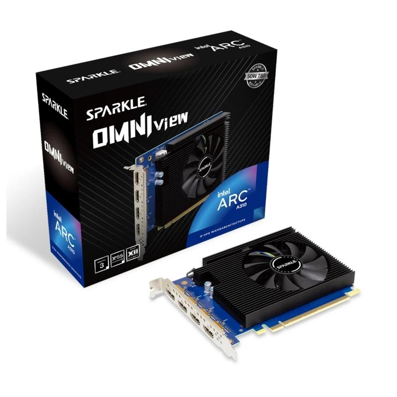 Sparkle Vga Intel Arc A310 Omni View 4G Ddr6 4Hdmi