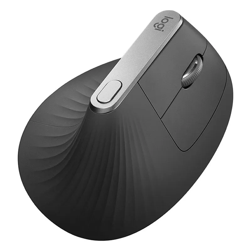 Logitech Mx Vertical Ratón Ergonómico Negro