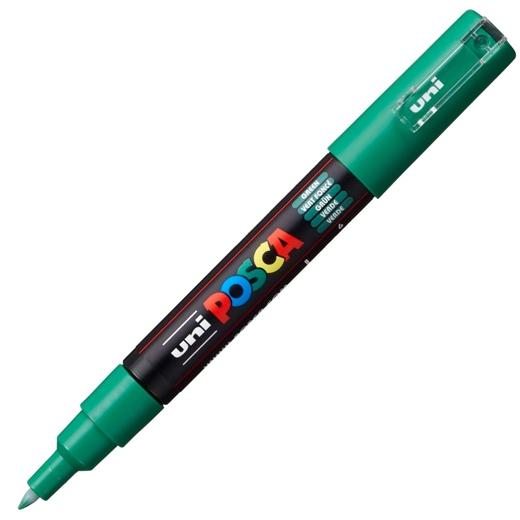 Posca Marcador  Pc-1M No Permanente Punta Fina 0.7-1Mm Verde