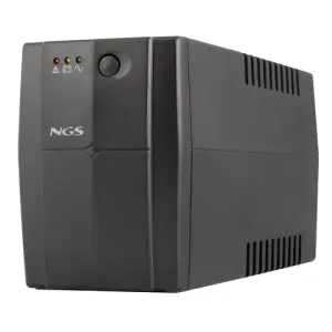 NGS Fortress 900 V3 SAI 600VA UPS 360W Off Line con 2x Schukos y Protección Contra Sobrecargas