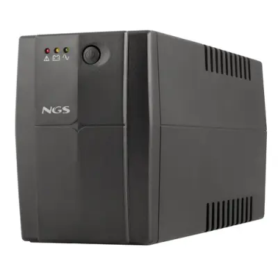 NGS Fortress 1200 V3 SAI 800VA UPS 480W Off Line con AVR y 2x Schukos