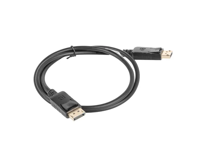 Lanberg Cable DisplayPort 1m Negro CA-DPDP-10CC-0010-BK