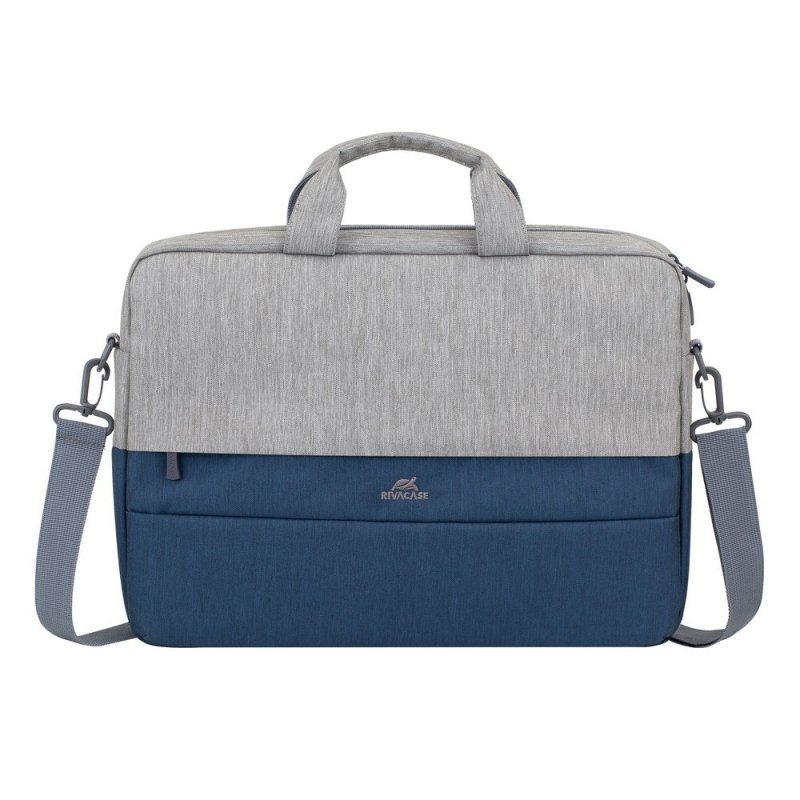 Rivacase 7532 Grey/Blue Prater Maletín 15,6" Gris-
