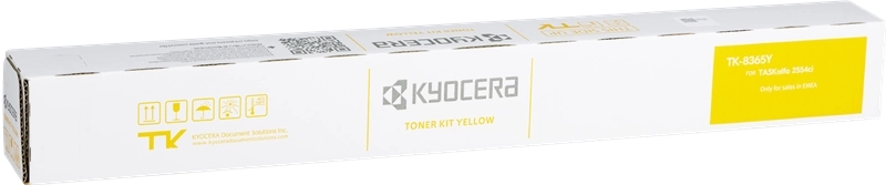 Kyocera Tk8365 Amarillo Cartucho De Toner Original - 1T02Ypanl0/Tk8365Y