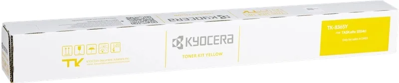 Kyocera Tk8365 Amarillo Cartucho De Toner Original - 1T02Ypanl0/Tk8365Y