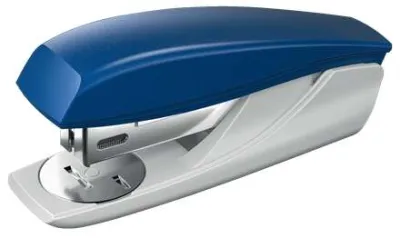 Petrus 210 Grapadora - Hasta 25 Hojas - Extraegrapas Integrado - Grapado Abierto, Cerrado Y Clavado - Color Azul