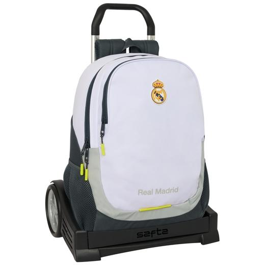 Safta Mochila 665+Carro Evolution Real Madrid Equipación 25/26