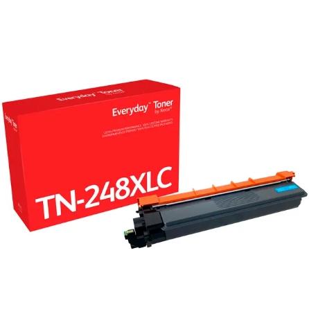 Xerox Everyday Toner Cian Para Brother Dcp-L3520Cdwe, Dcp-L3560Cdw. Hl-L3220Cwe, Hl-L3240Cdw, Hl-L8230Cdw, Hl-L8240Cdw. Mfc-L3740Cdwe, Mfc-L3760Cdw, Mfc-L8340Cdw, Mfc-L8390Cdw - Tn-248Xlc
