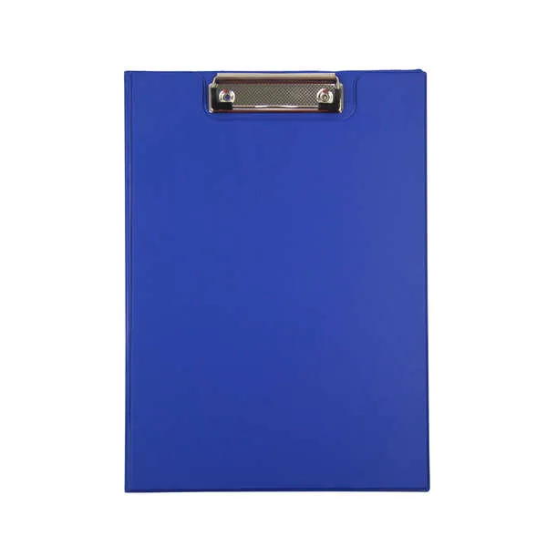 Dohe Carpeta Pinza Tamaño A4 - Carton Forrado Pvc Opaco - Pinza De Presion - Bolsillo Interior