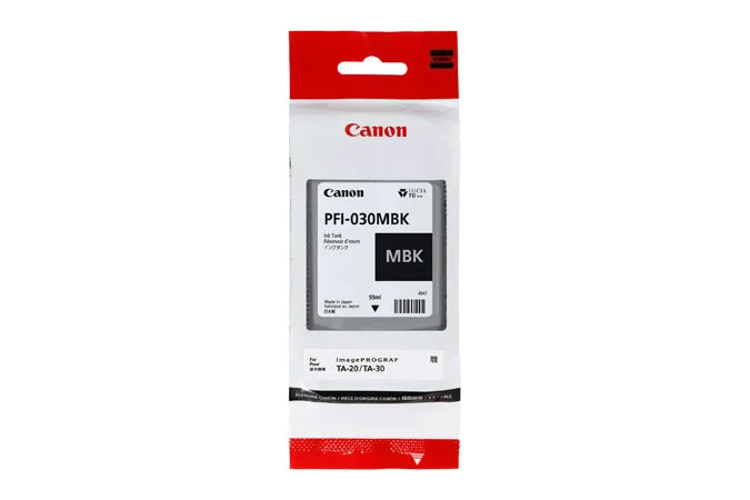 Canon PFI030 Negro Mate Cartucho de Tinta Original - 3488C001