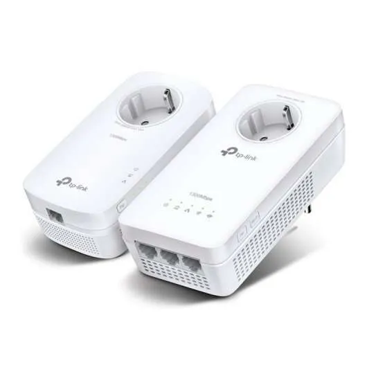 Tp-Link Kit Powerline Wifi Ac1200 - Enchufe Incorporado - 3 Puertos Gigabit Ethernet - Doble Banda Hasta 867Mbps