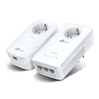 Tp-Link Kit Powerline Wifi Ac1200 - Enchufe Incorporado - 3 Puertos Gigabit Ethernet - Doble Banda Hasta 867Mbps