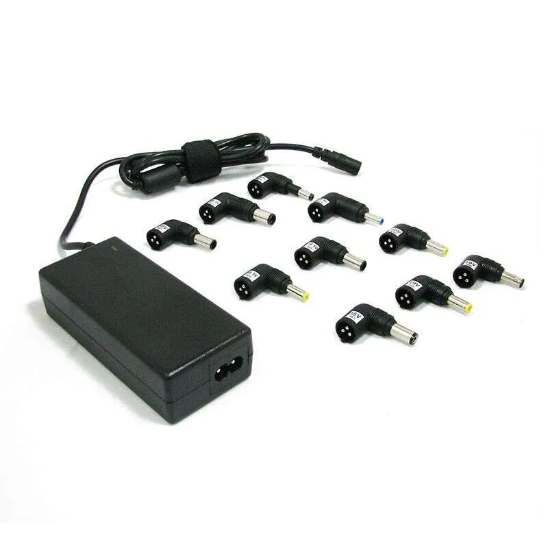 Leotec Cargador Universal Automatico Para Portatil 70W - 10 Conectores Diferentes