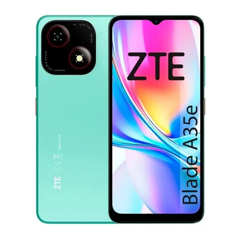 ZTE Blade A35E 6.52" HD 2GB RAM 64GB Almacenamiento Verde