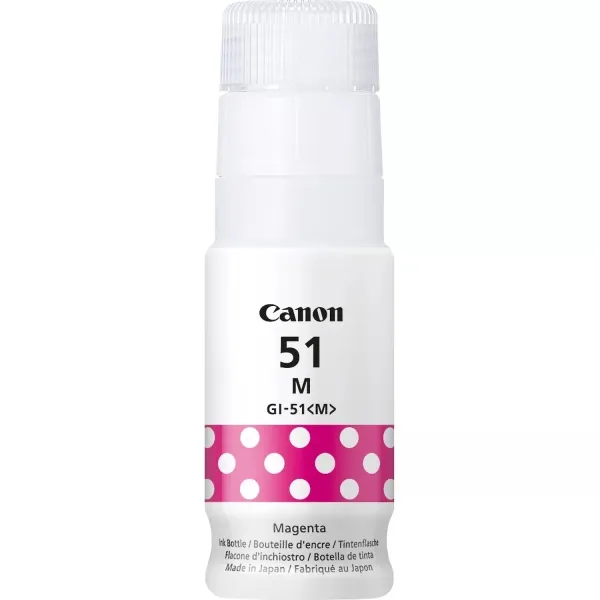 Canon Gi51 Magenta Botella De Tinta Original - Gi51M/4547C001