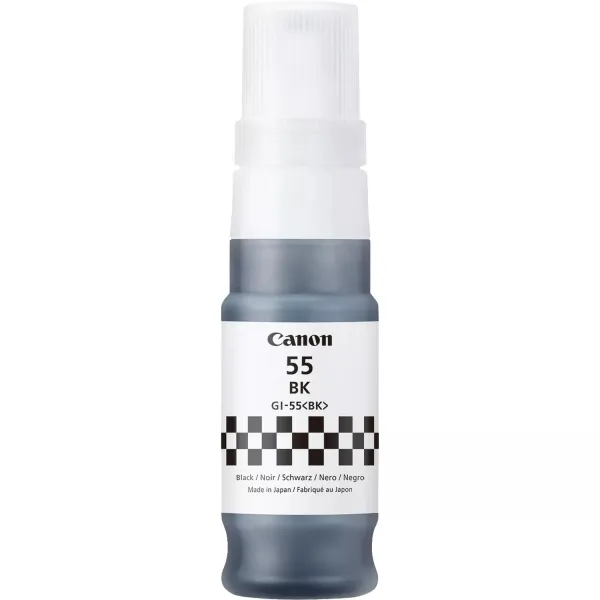 Canon Gi55 Negro Botella De Tinta Original - Gi55Bk/6292C001
