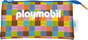 Dohe Portatodo Triple Playmobil Unite As One - Cierre Doble con Cremallera