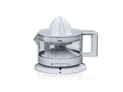 Exprimidor Braun Tribute Collection Cj3000Wh 20W Vaso 0.35L Regulador De P Ulpa Apto Lavavajillas