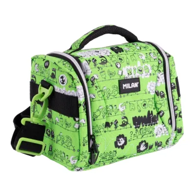 Milan Tandem 2 Bolsa Isotérmica Porta Alimentos 5L - Apertura Total - Naranja
