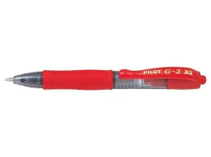 Pilot G2 XS Pixie Retráctil Tinta de Gel 0.7mm Rojo