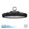 Elbat Lámpara LED UFO de Techo 150W 22500 Lúmenes Luz Fría 6500K Color Negro